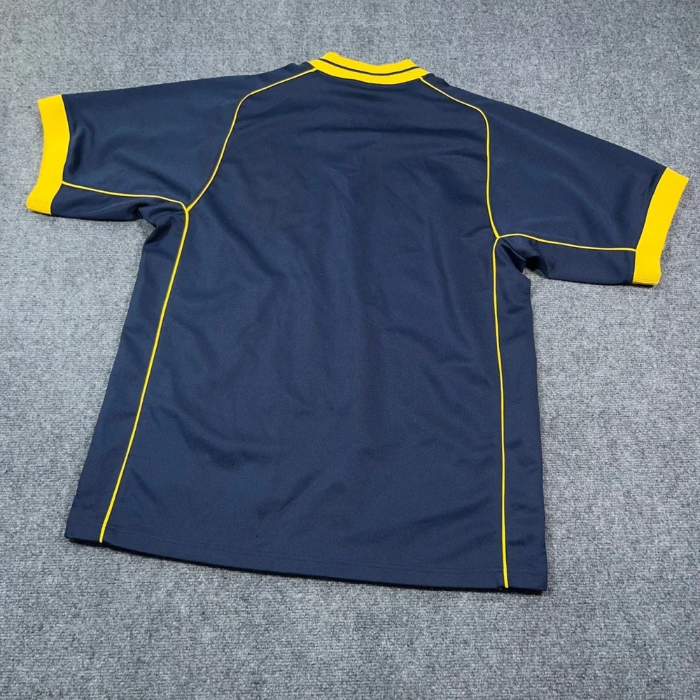 VTG Nike Team Marquette Golden Eagles Men's L 1/4 Zip‎ Warm Up Shirt Loose Fit